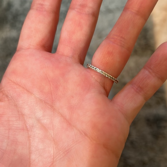 Pandora size 5 halo ring sterling silver - Picture 2 of 5